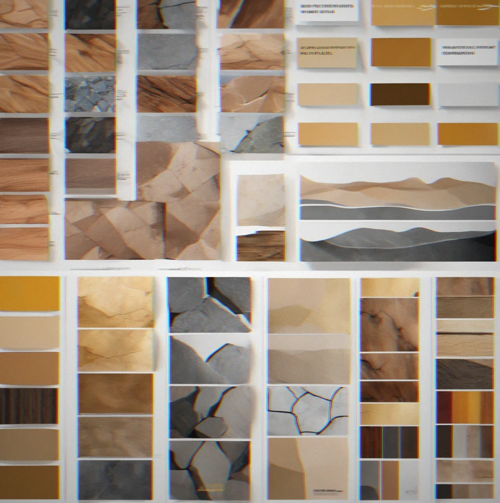 Brand guidelines showing extension patterns for new applications and future use cases