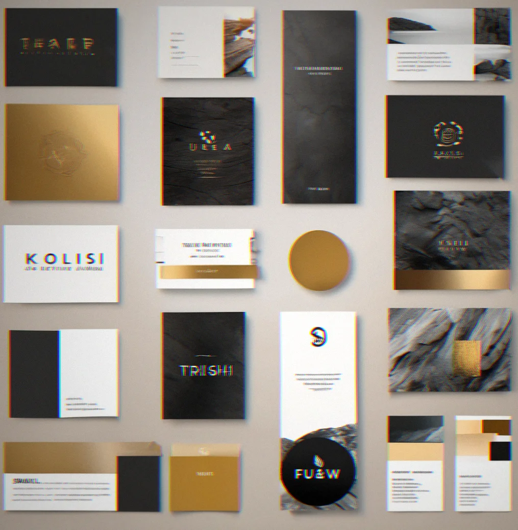 Brand identity tested across multiple formats including mobile, dark mode and small sizes