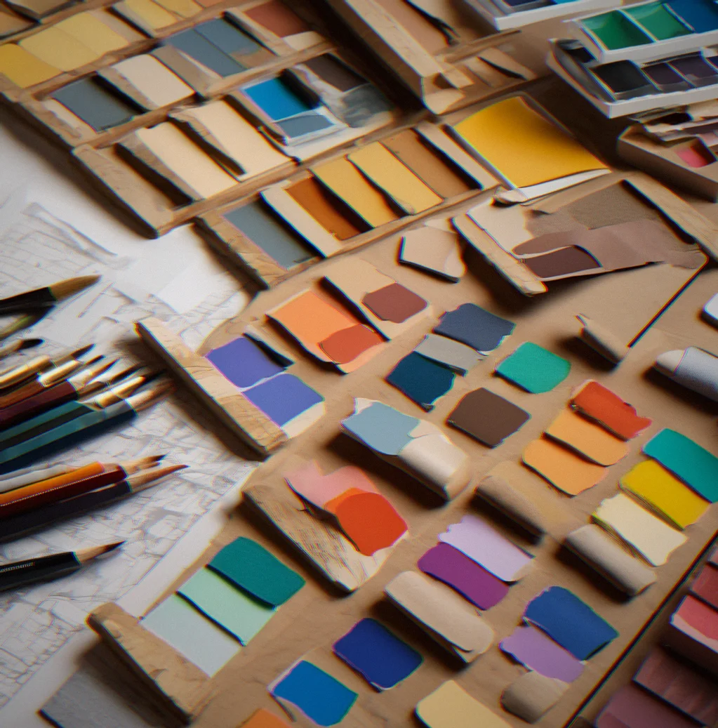 Color system documentation with usage rules and accessibility considerations
